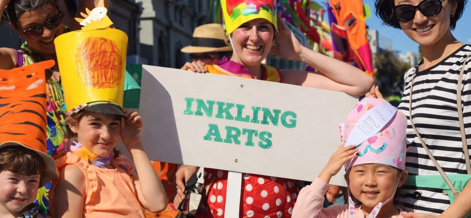 Inkling Art Space Logo on Kidsbook