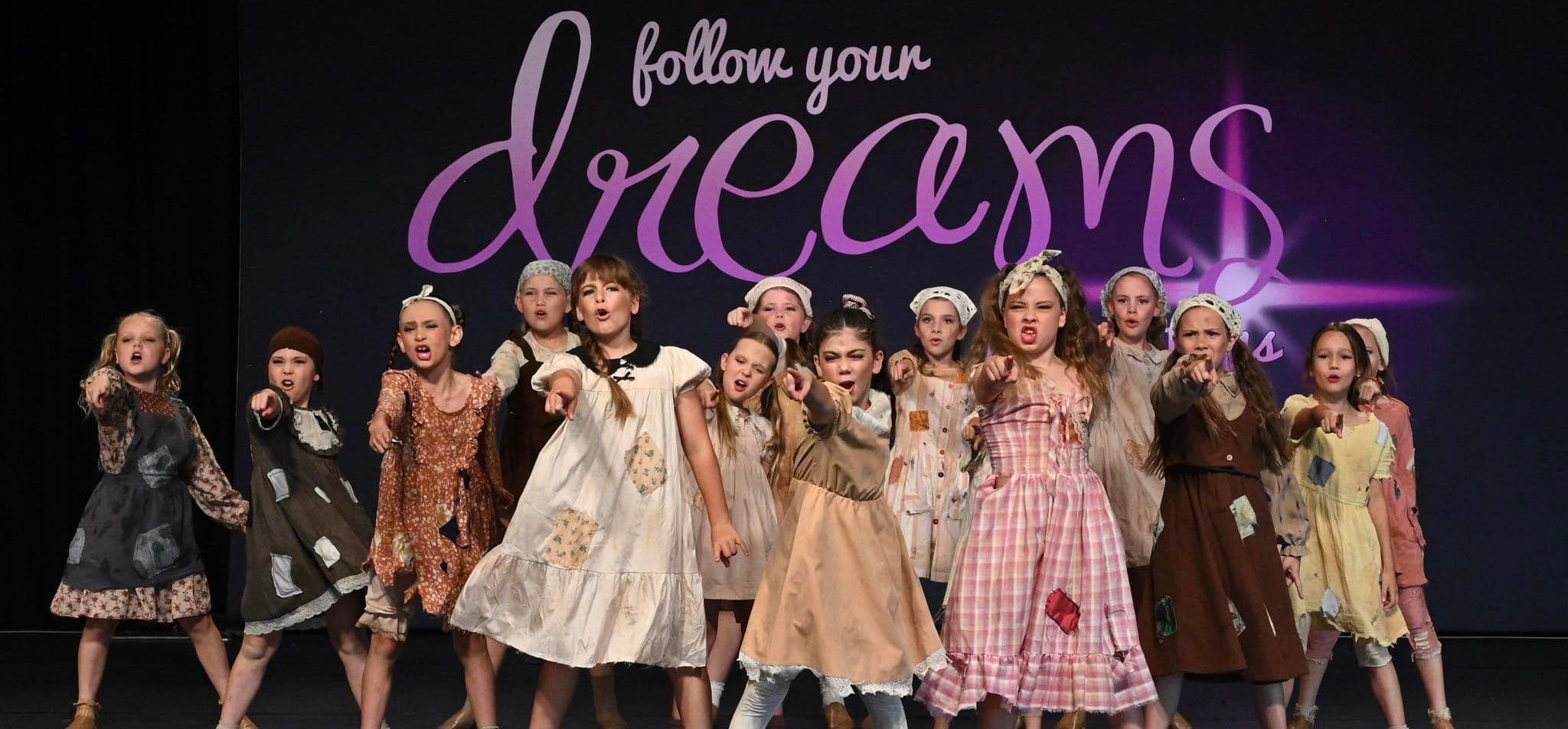 JL Dance Productions Logo on Kidsbook