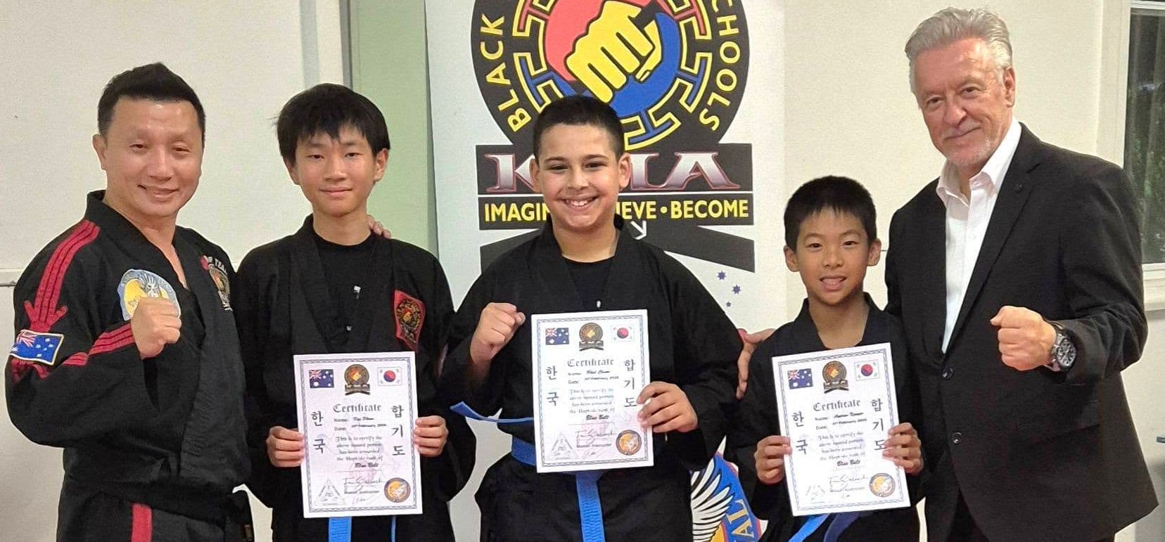 KMA Black Belt Success Schools Logo on Kidsbook