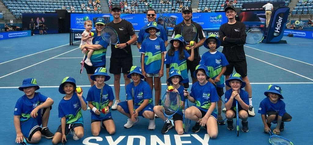 MW Tennis Academy Logo on Kidsbook