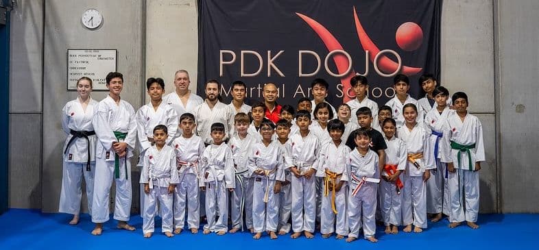 PDK Dojo Logo on Kidsbook