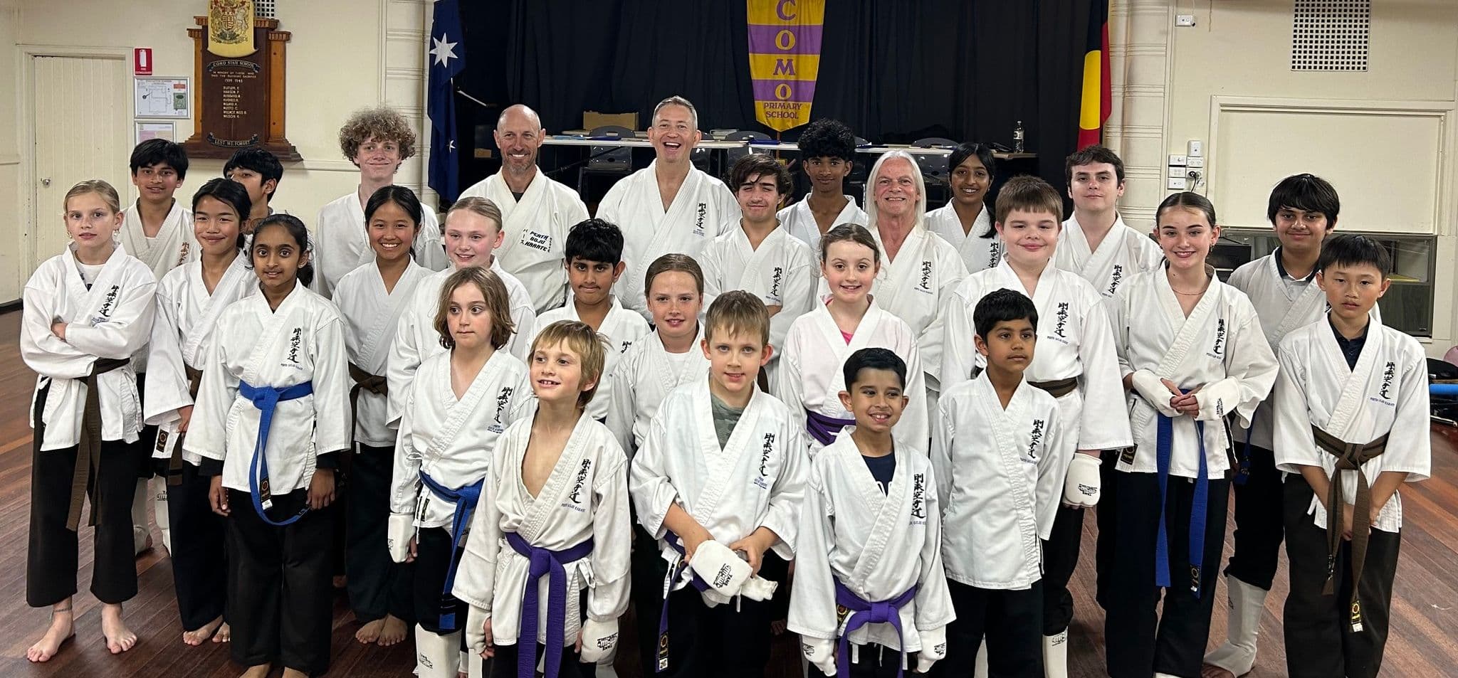Perth Goju Karate Logo on Kidsbook