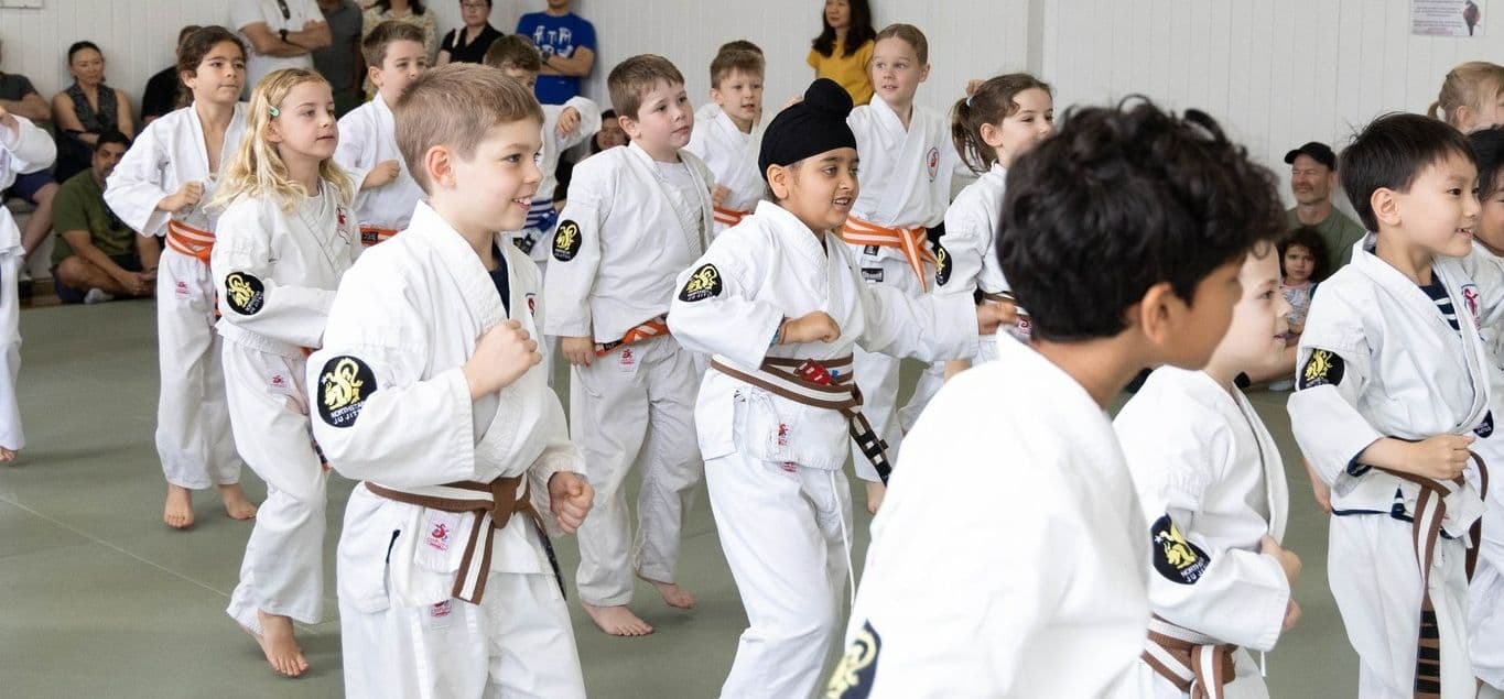 Quantum Martial Arts Logo on Kidsbook