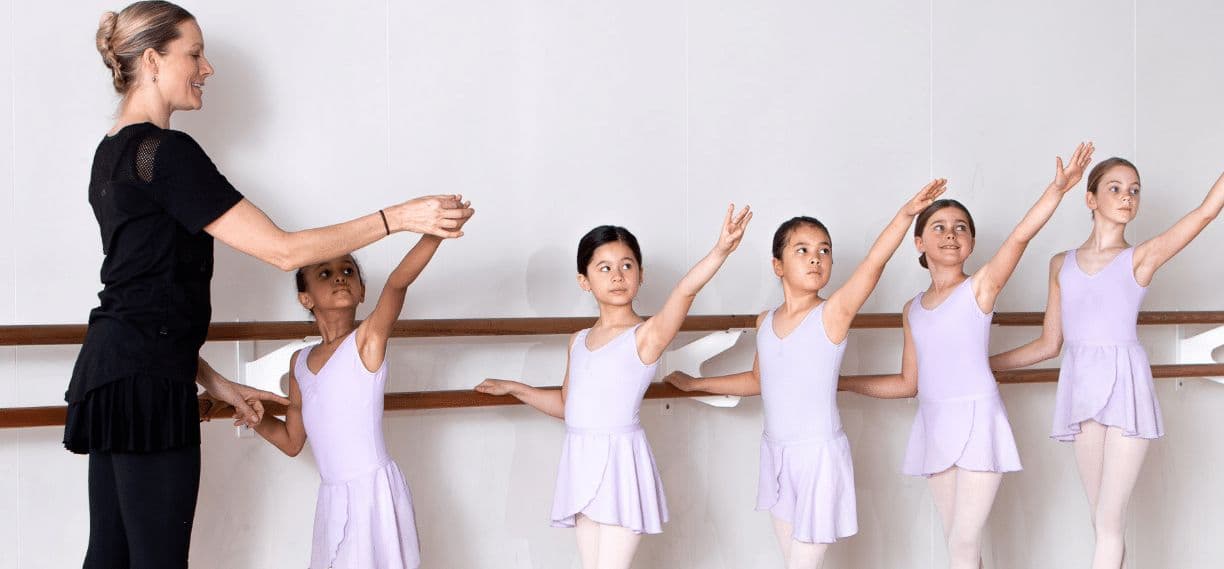 Rain & Lucky Academy of Dance Logo on Kidsbook