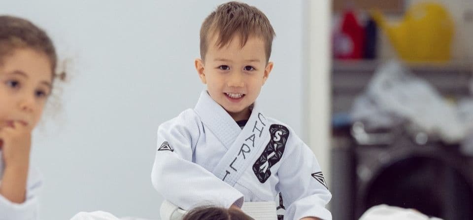 Sydney Jiu Jitsu Academy Crowsnest Logo on Kidsbook