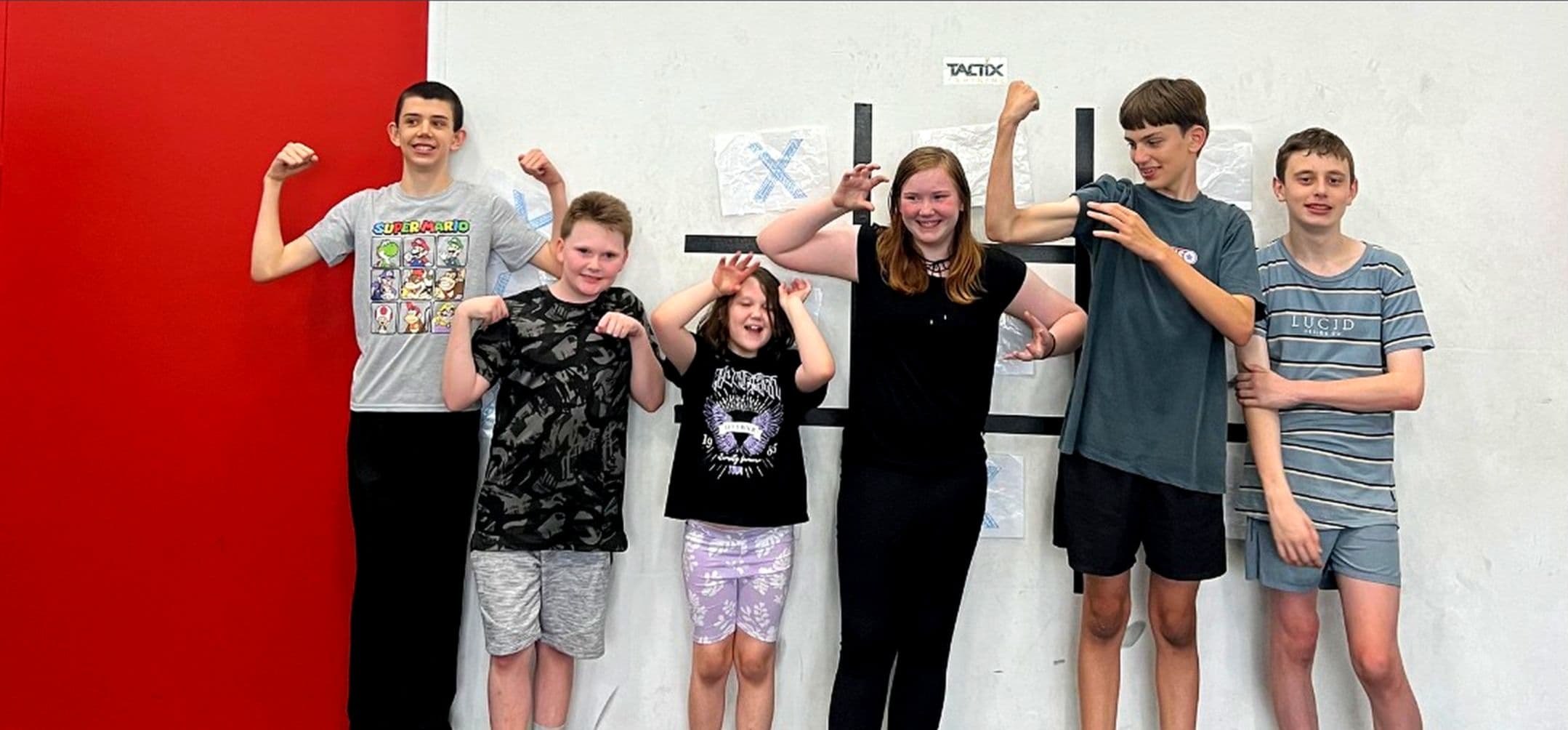 Tactix Training Logo on Kidsbook