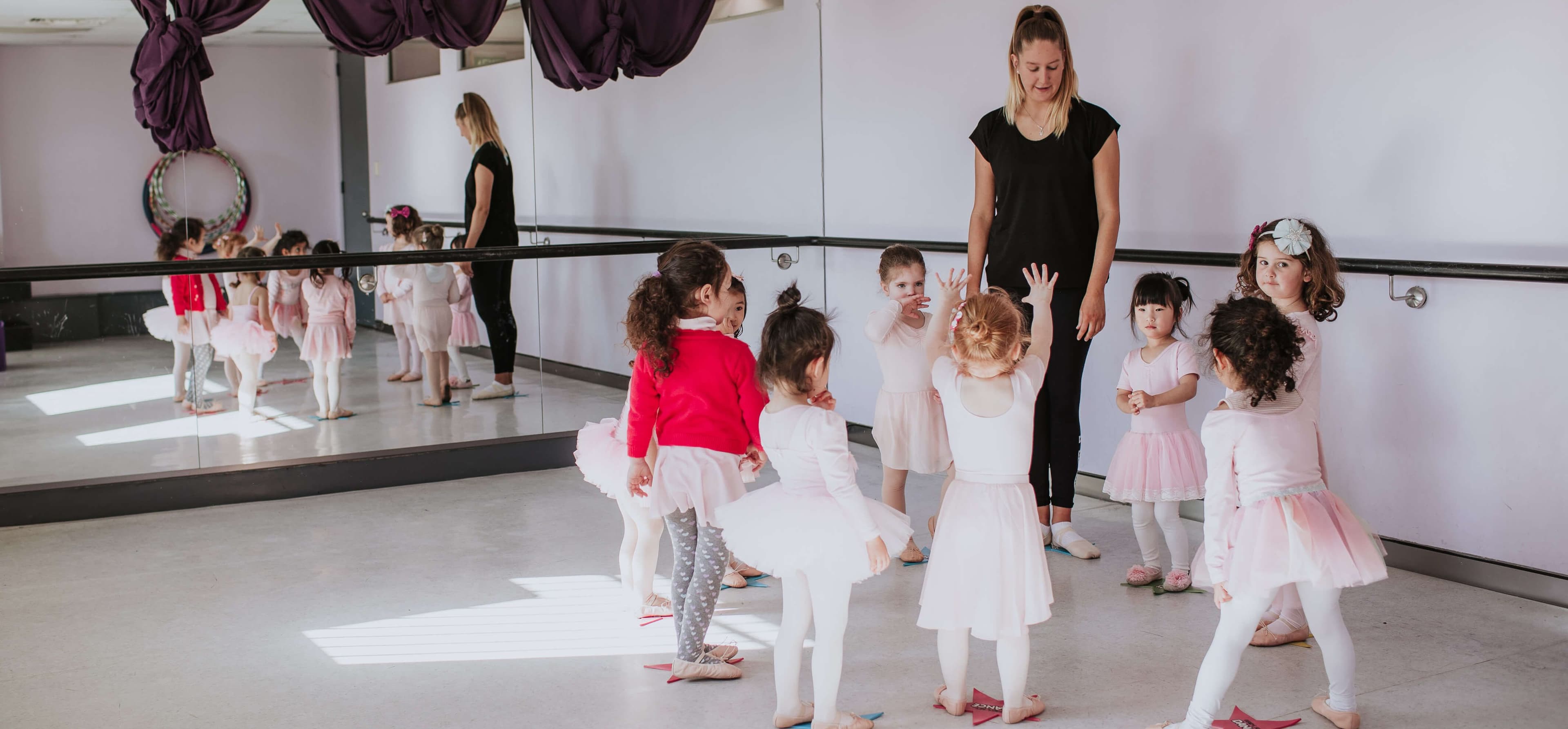 Terpsichore Dance Company Logo on Kidsbook