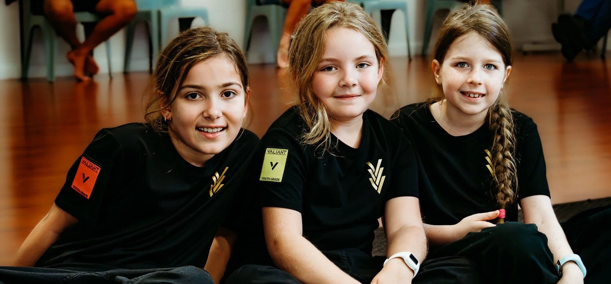 Valiant Family Self-Defence Logo on Kidsbook