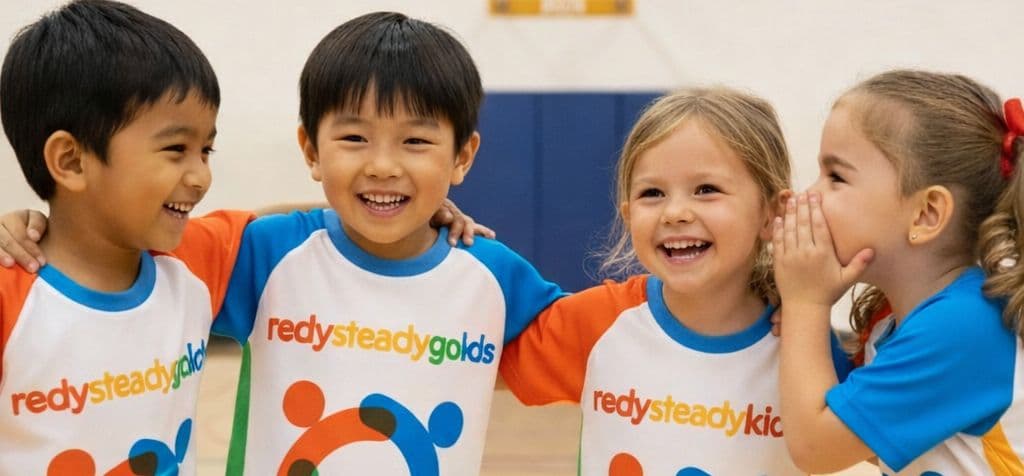 Ready Steady Go Kids Logo on Kidsbook
