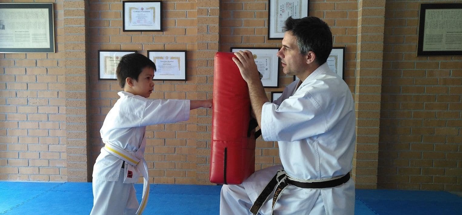 Kuro Obi Karate Logo on Kidsbook