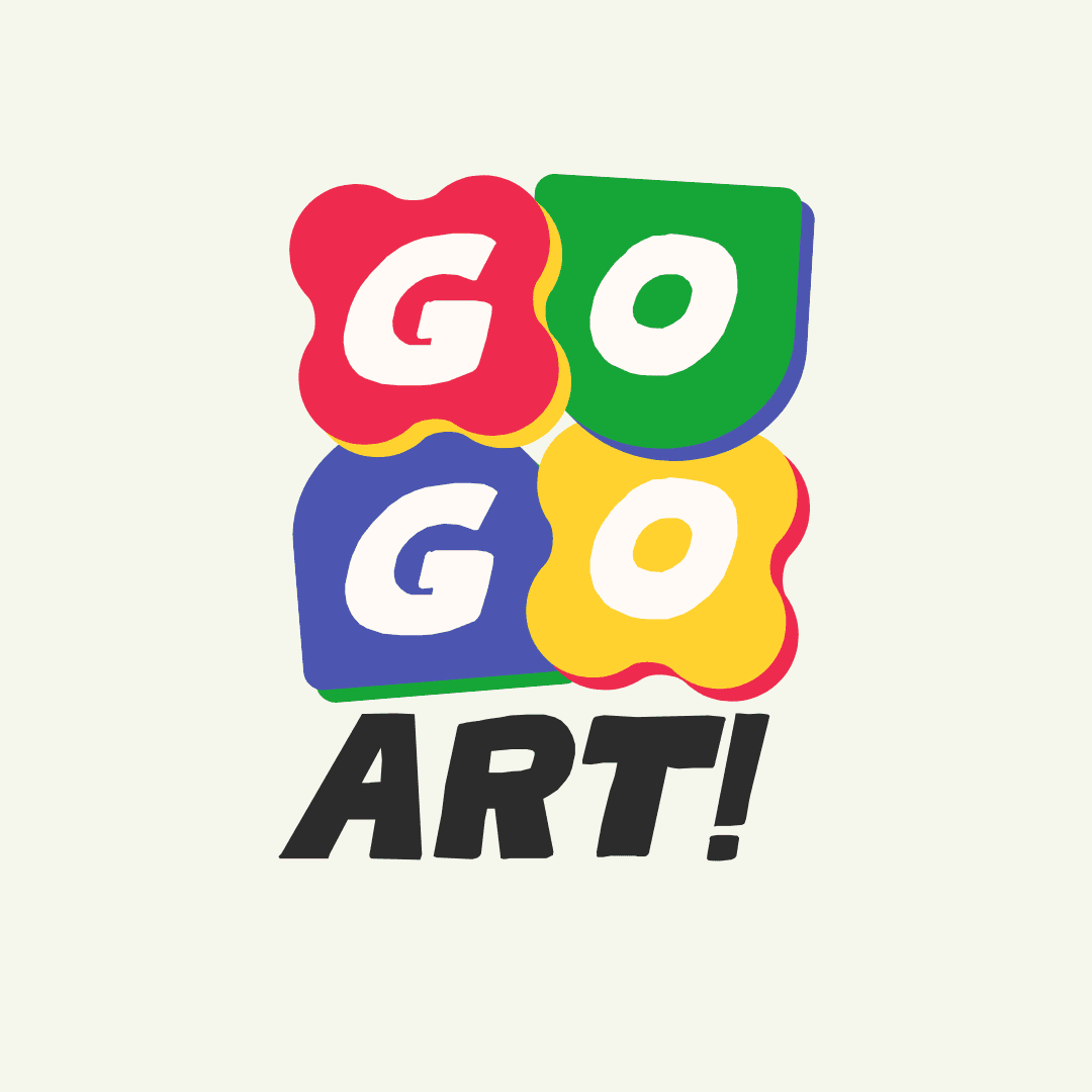 Go Go Art! Logo on Kidsbook