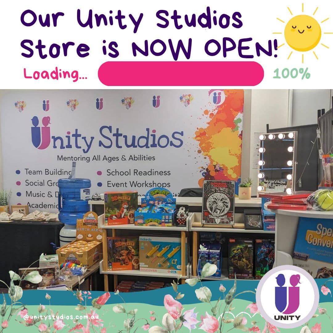Unity Studios Logo on Kidsbook
