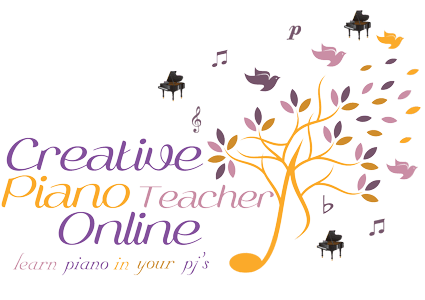 Creative Piano Teacher Logo on Kidsbook