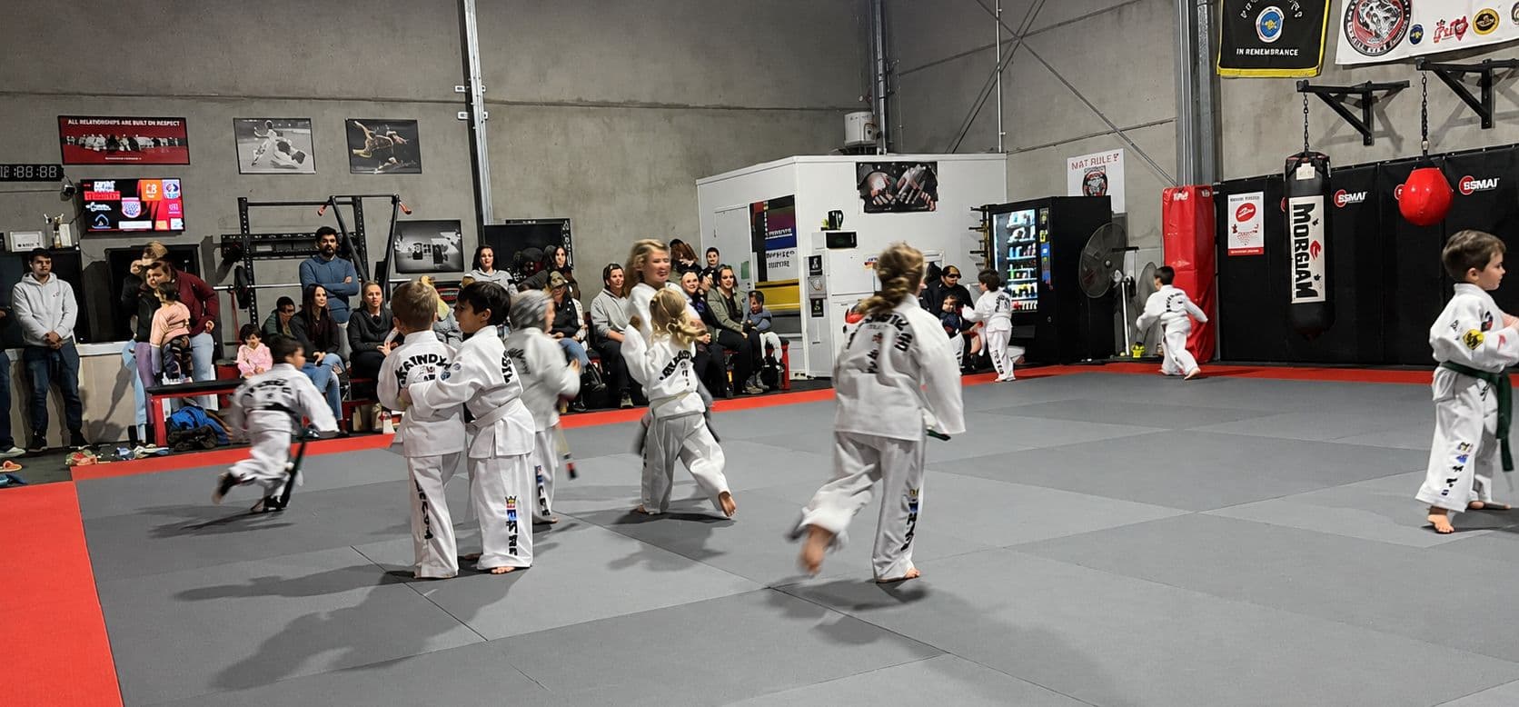 Goulburn Martial Arts Academy Logo on Kidsbook