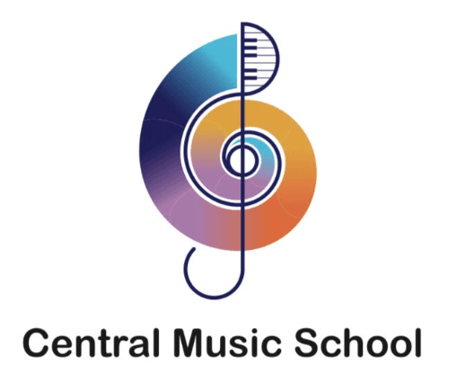 Central Music School Logo on Kidsbook