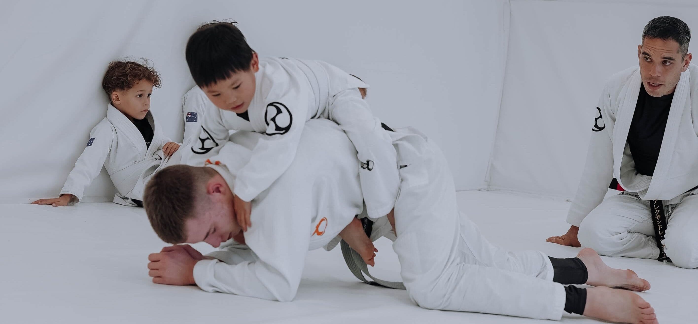 Kazoku Jiu Jitsu Academy Logo on Kidsbook