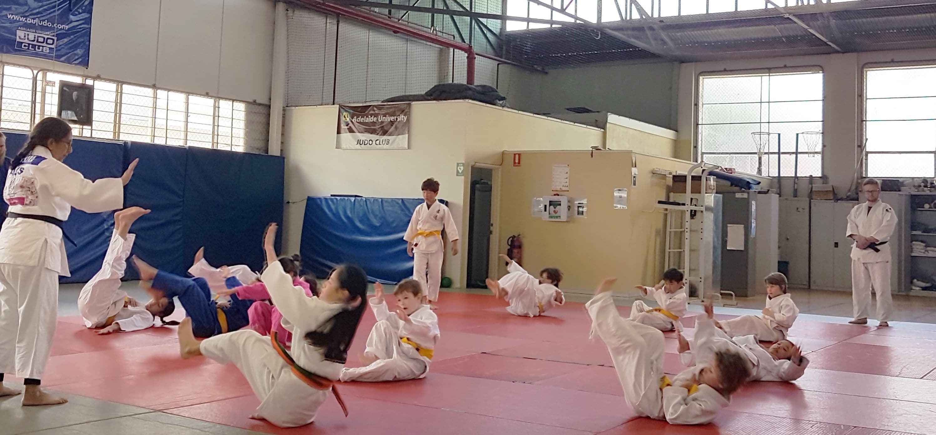 Adelaide University Judo Club Logo on Kidsbook
