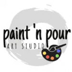 Paint'n'Pour Art Studio Logo on Kidsbook