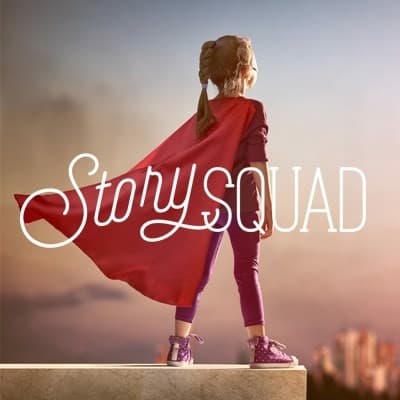 Story Squad Logo on Kidsbook