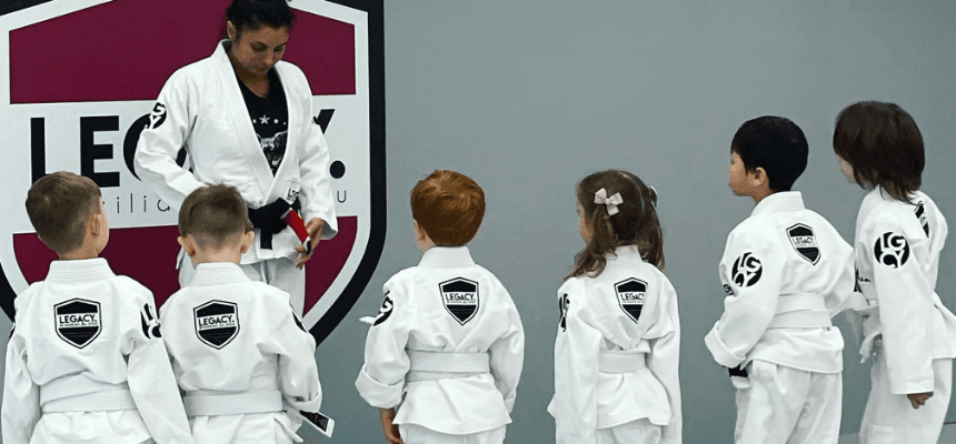 Legacy Brazilian Jiu Jitsu Logo on Kidsbook