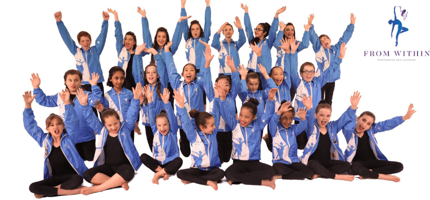From Within Performing Arts Academy Logo on Kidsbook