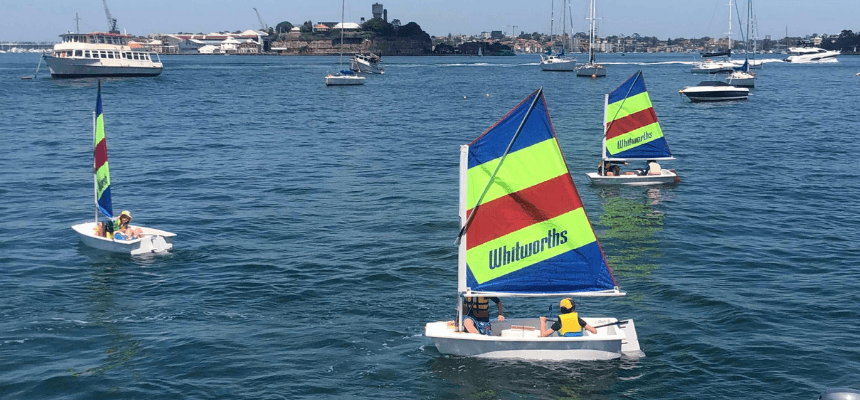 Greenwich Sailing Club Logo on Kidsbook