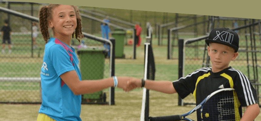 Snape Park Tennis Centre Logo on Kidsbook