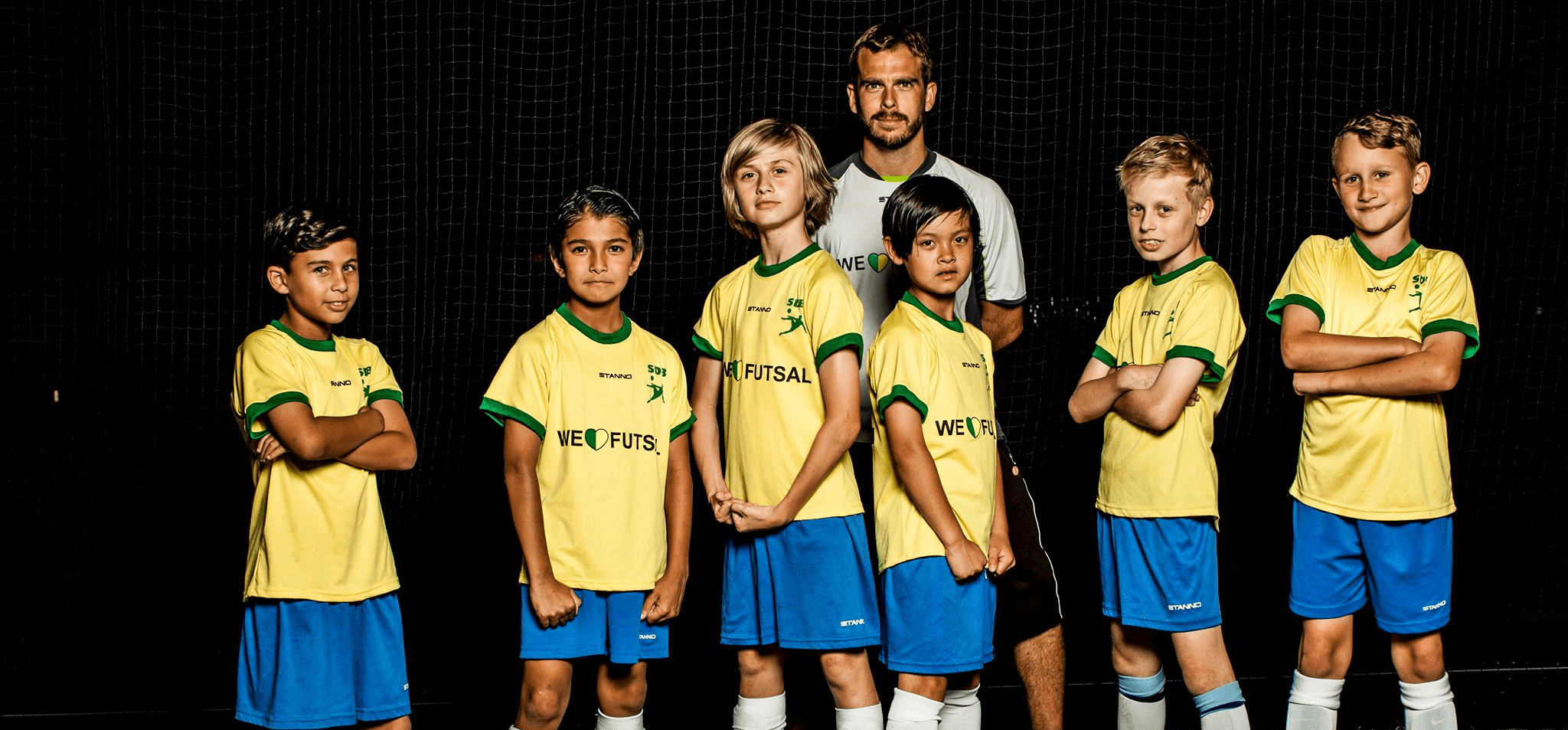 Soccer de Brazil Logo on Kidsbook
