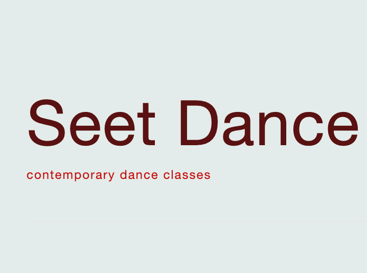Seet Dance Logo on Kidsbook