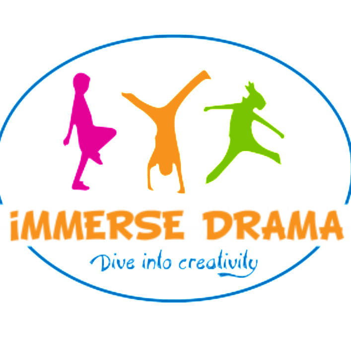 Immerse Drama Logo on Kidsbook