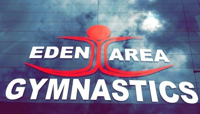 Eden Area Gymnastics Centre Logo on Kidsbook