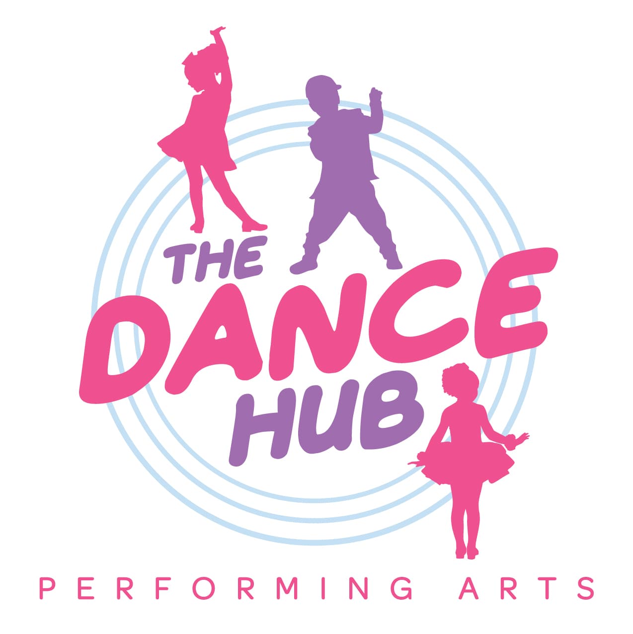 The Dance Hub Performing Arts Logo on Kidsbook
