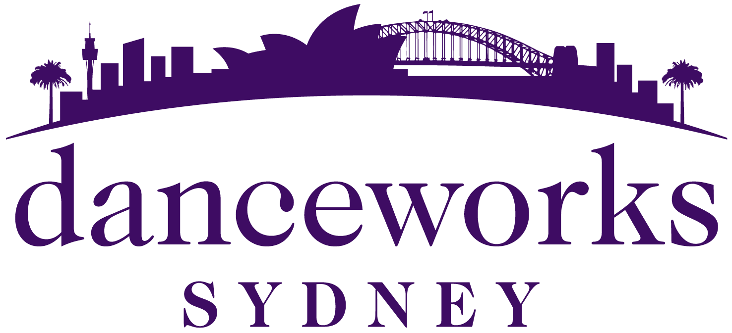Danceworks Sydney Logo on Kidsbook