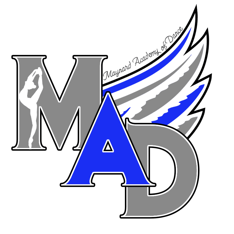 Maynard Academy of Dance Logo on Kidsbook
