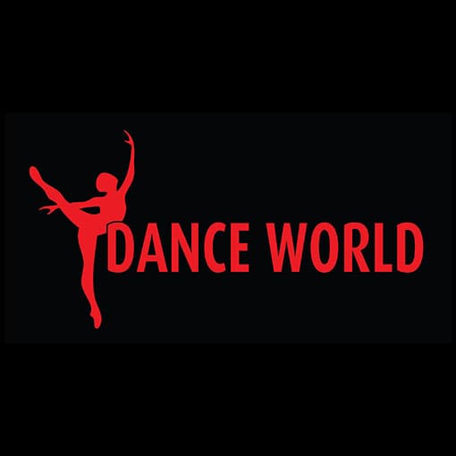 Dance World Logo on Kidsbook