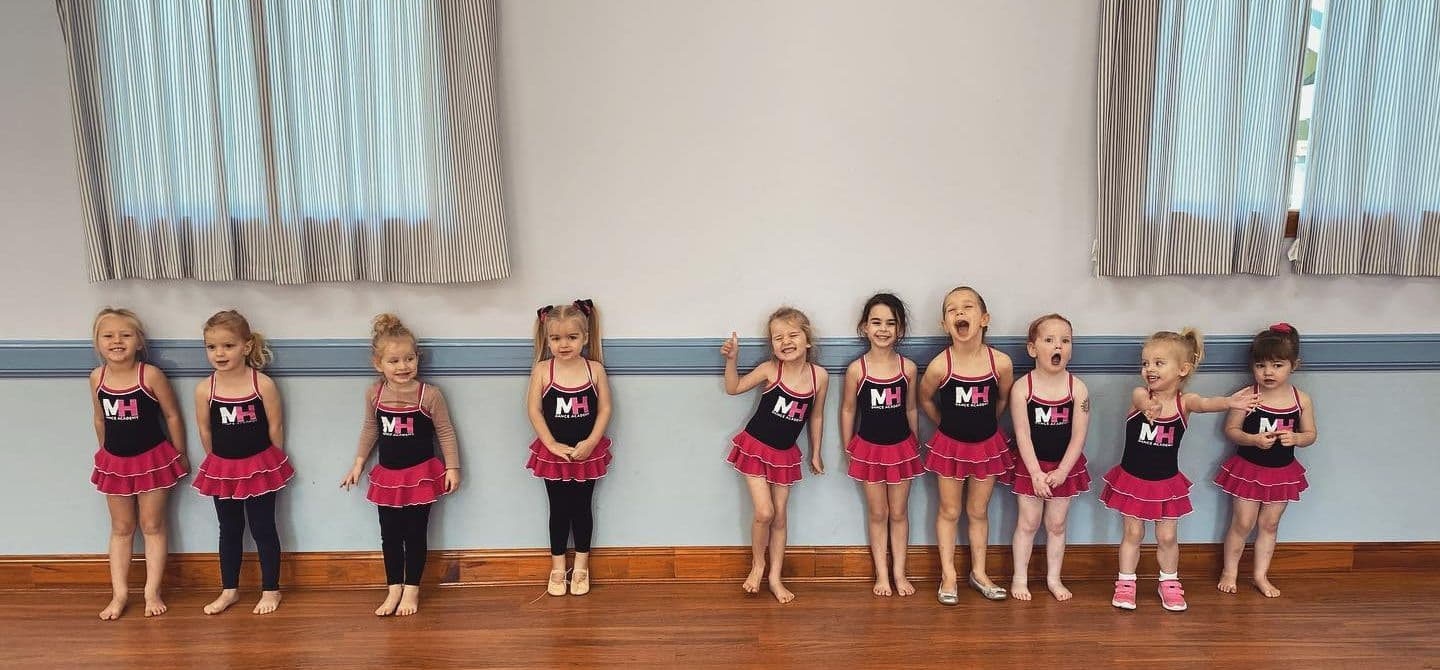 MH Dance Academy Logo on Kidsbook