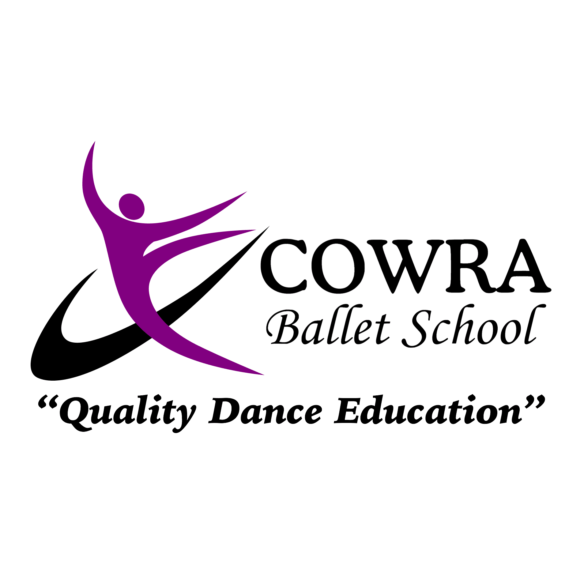 Cowra Ballet School Logo on Kidsbook
