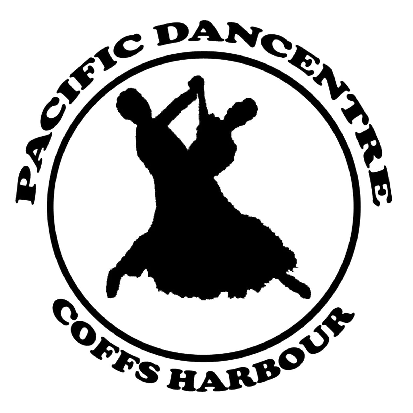 Pacific Dancentre Logo on Kidsbook