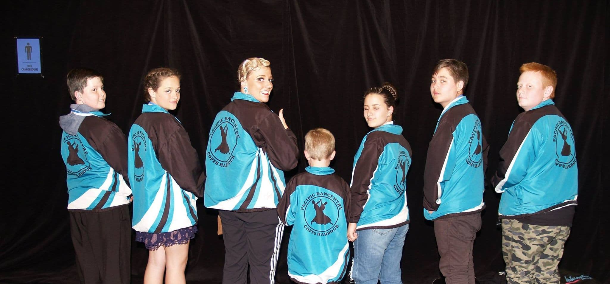 Pacific Dancentre Logo on Kidsbook