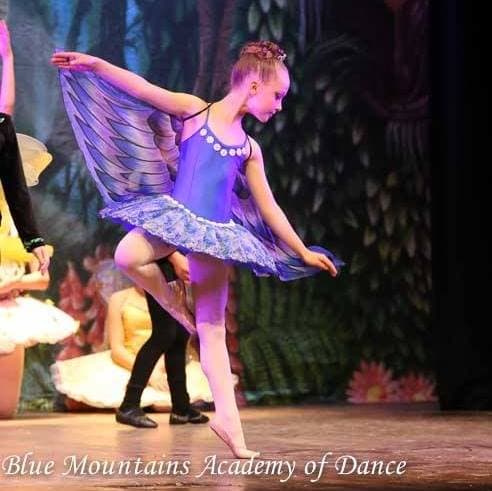Blue Mountains Academy of Dance Logo on Kidsbook