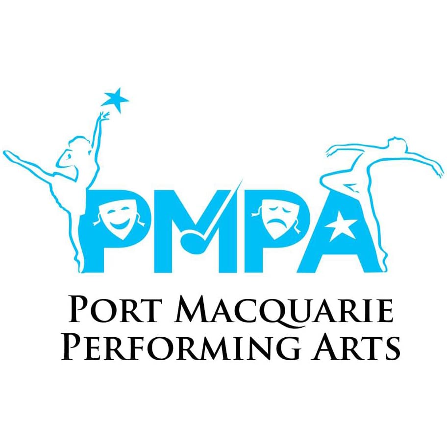 Port Macquarie Performing Arts Logo on Kidsbook