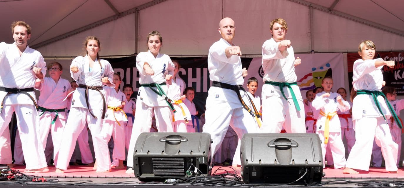 Canberra Kyokushin Karate Logo on Kidsbook