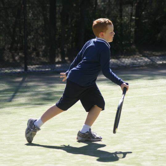 Brett Miners Tennis Coaching Logo on Kidsbook