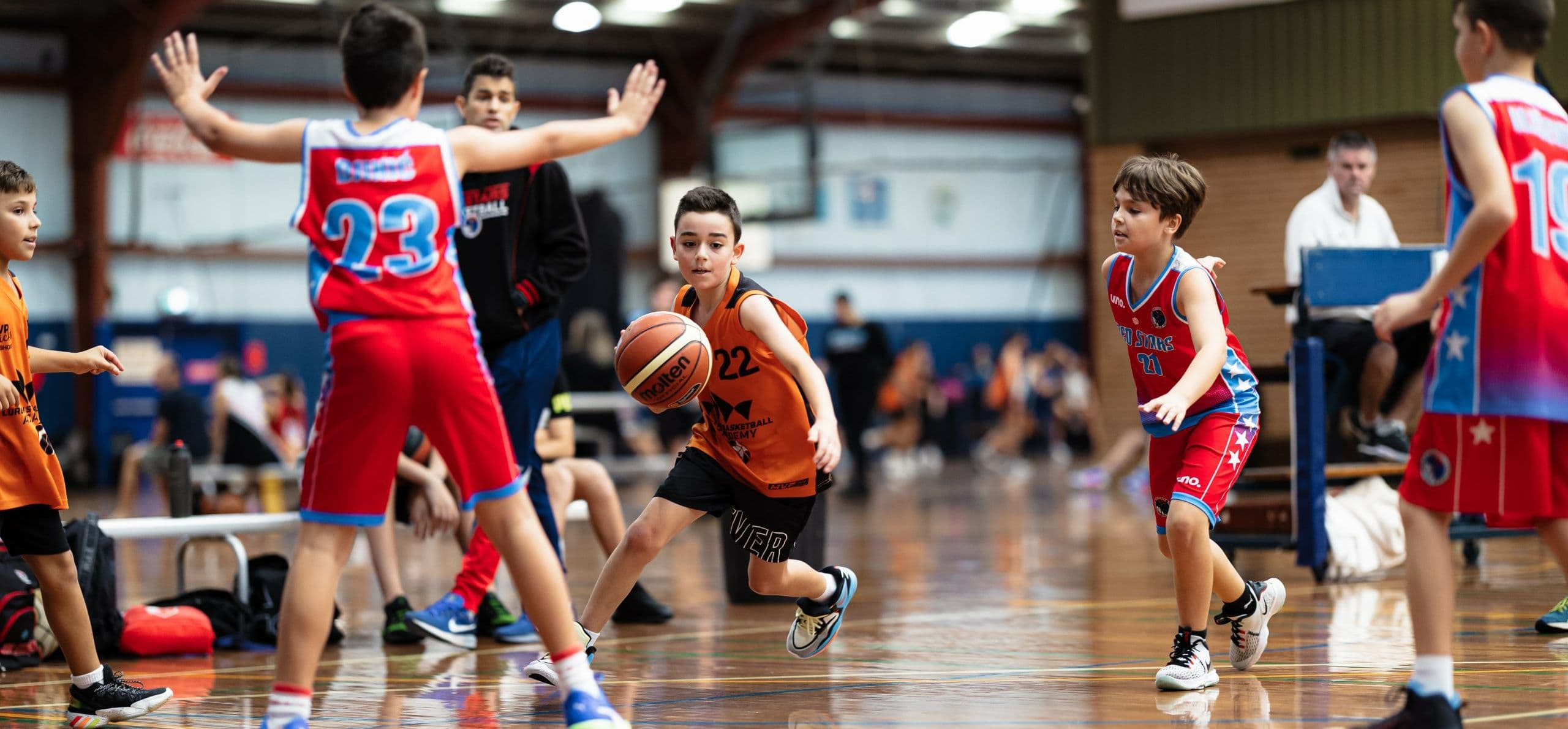 Bankstown Basketball Association Incorporated Logo on Kidsbook