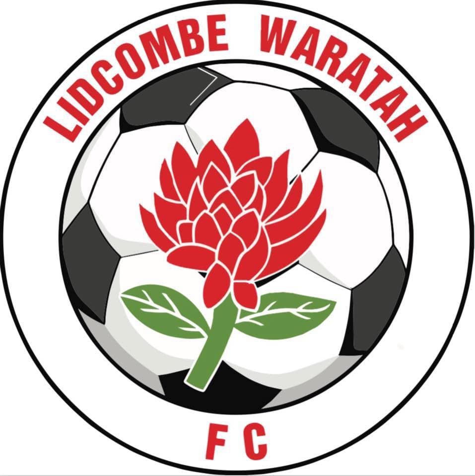 Lidcombe Waratah Junior Soccer Club Logo on Kidsbook