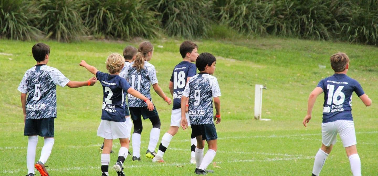 Elite Soccer Academy Logo on Kidsbook