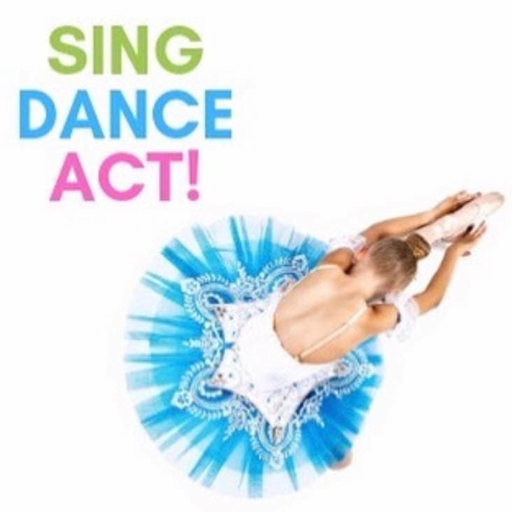Sing Dance Act Logo on Kidsbook