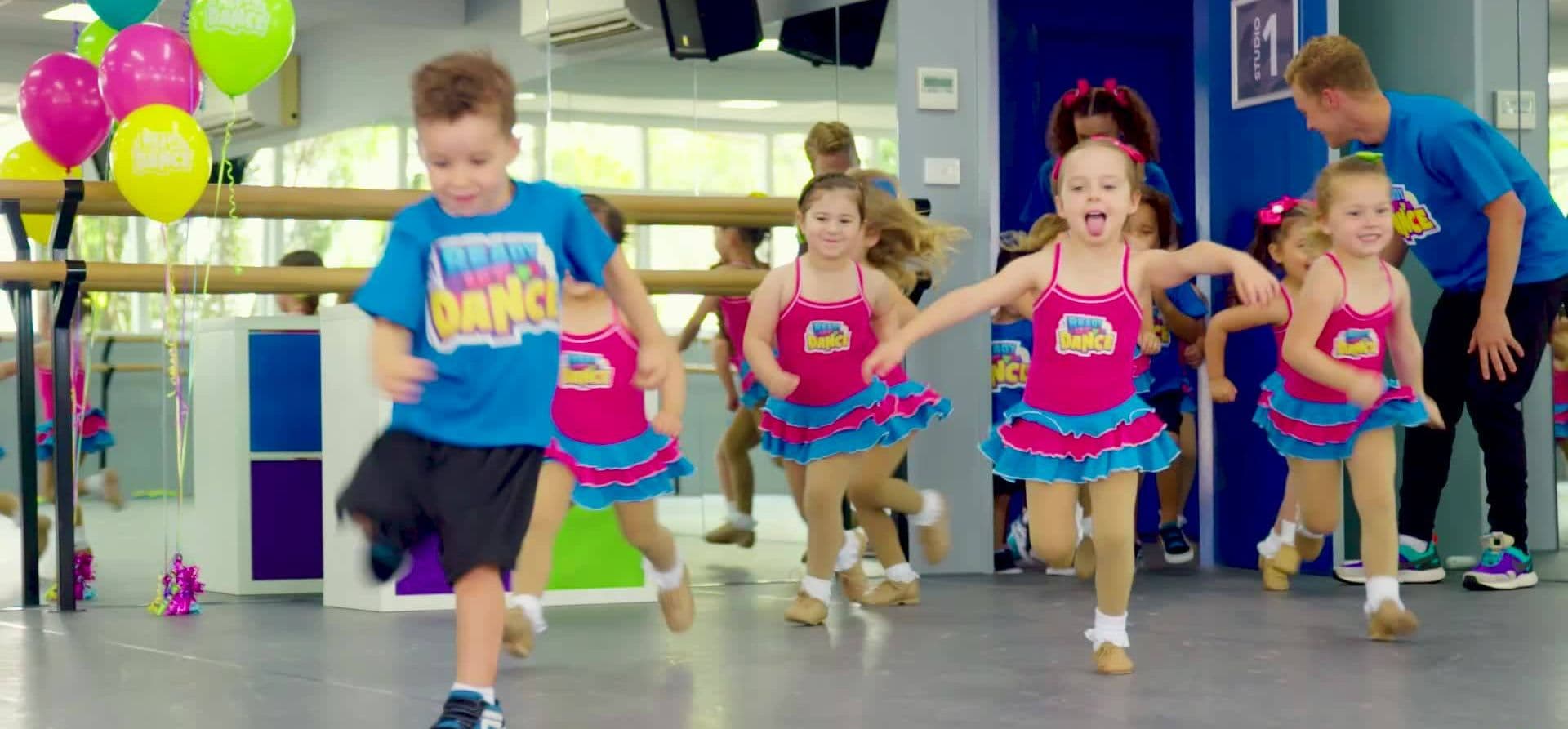 Just Dance It Newcastle - Boolaroo Logo on Kidsbook