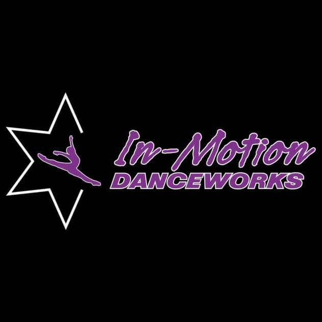 In-Motion Danceworks Logo on Kidsbook
