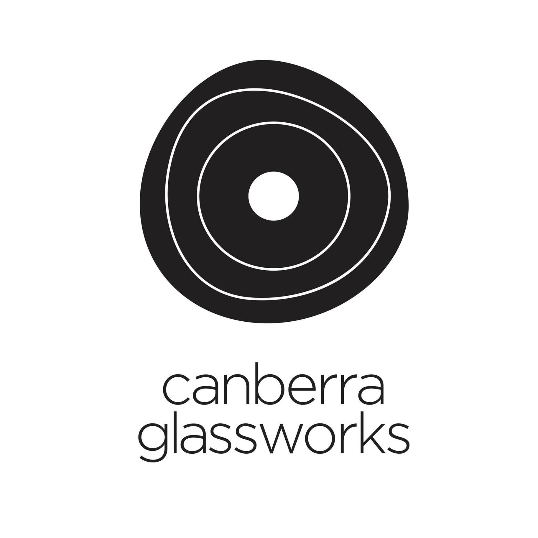 Canberra Glassworks Logo on Kidsbook